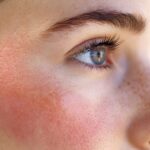 Young slim woman enjoys weight loss result